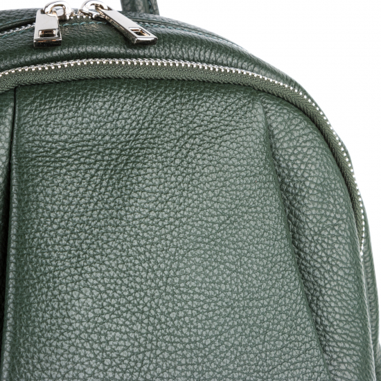 Рюкзак дві вертикальні кишені Зелений темний